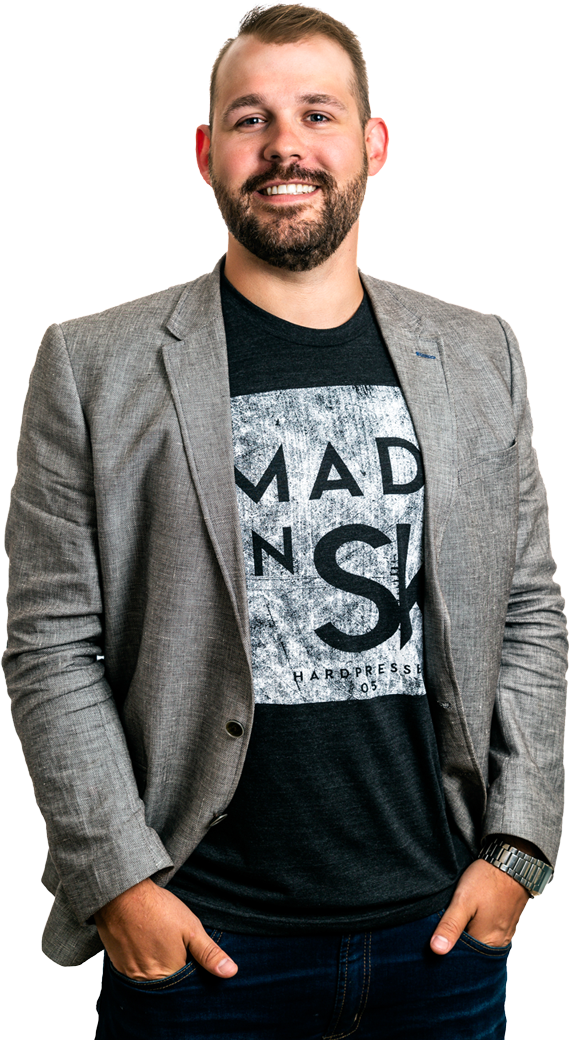 Casual Professional Man Standing PNG Image