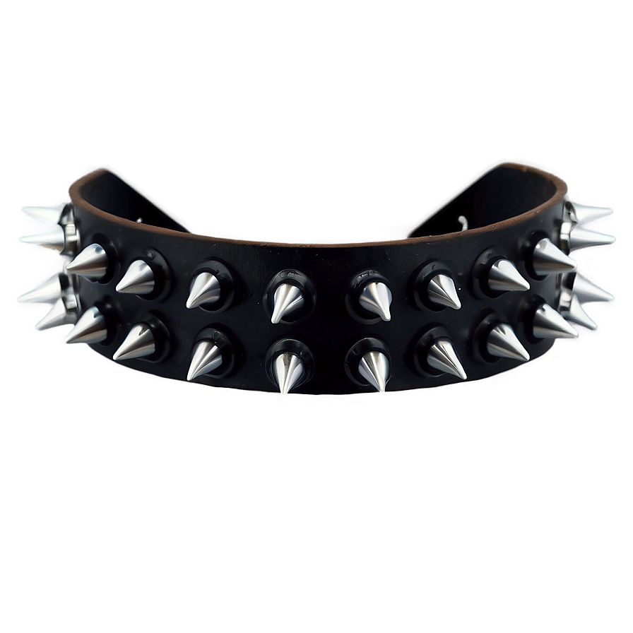 Casual Style Spiked Choker Png 58 PNG Image