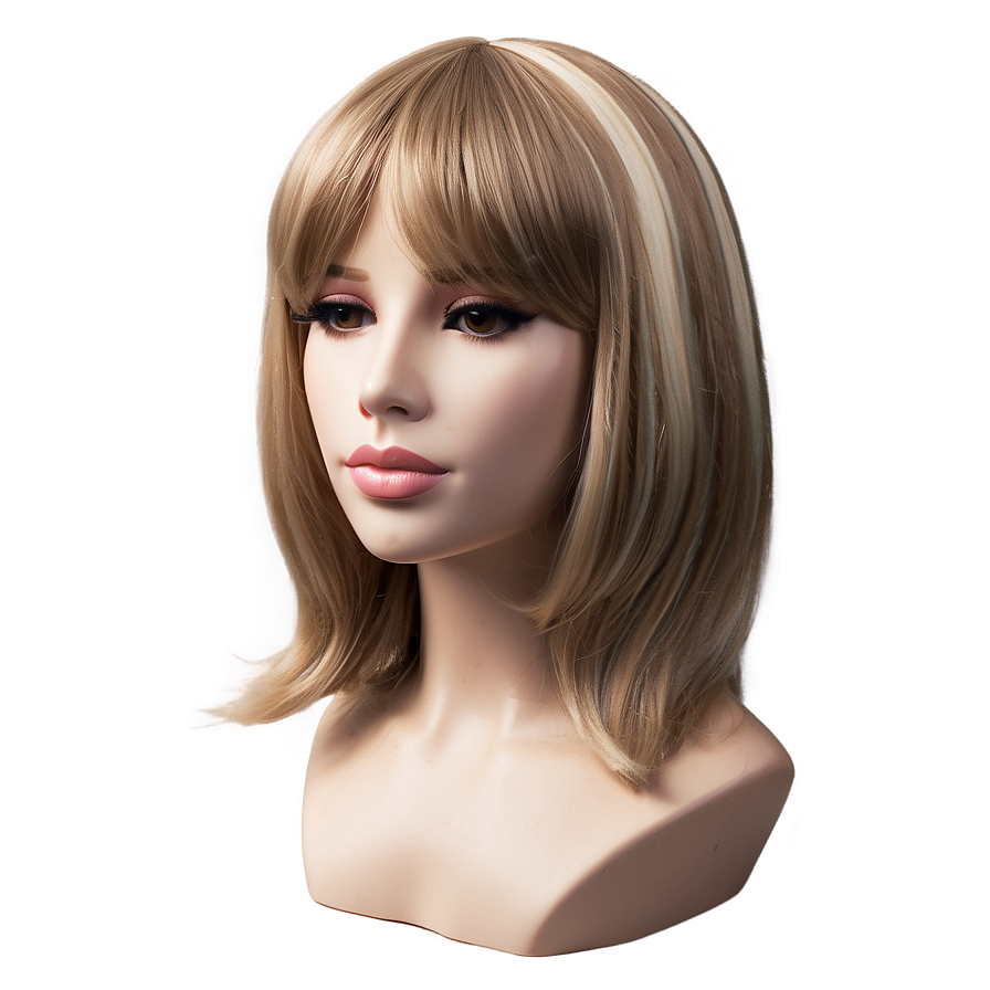 Casual Wig Png 29 PNG Image