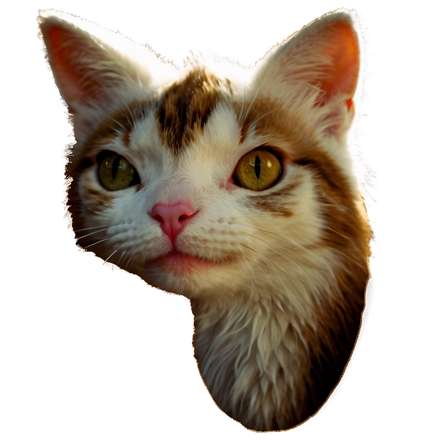 Cat Ear Sticker Png Xlx32 PNG Image