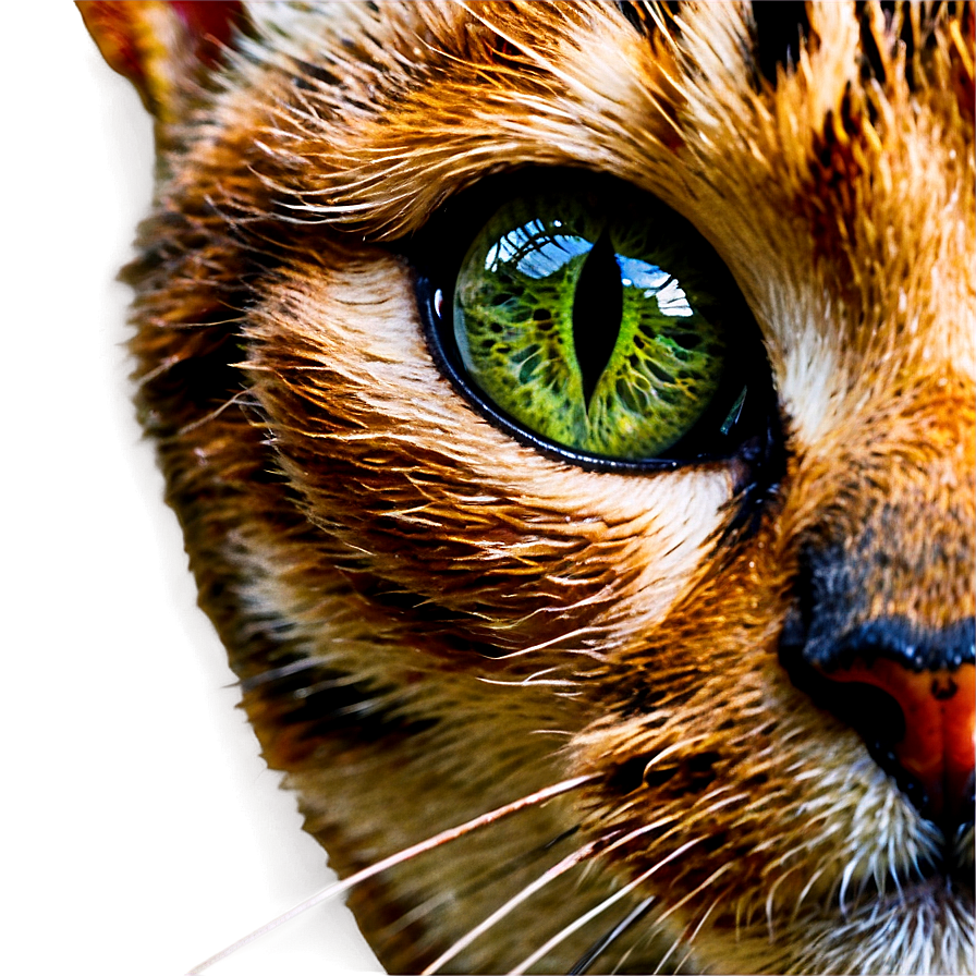 Cat Eyes Close-up Png C PNG Image