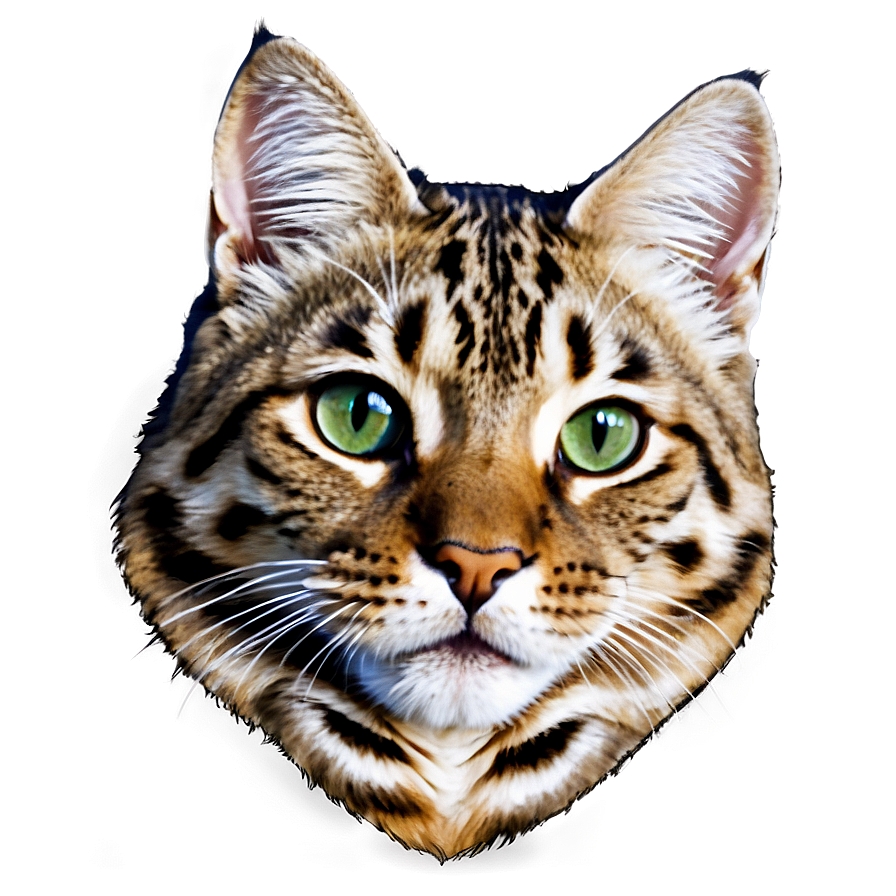 Cat Face Drawing Png Ehw28 PNG Image