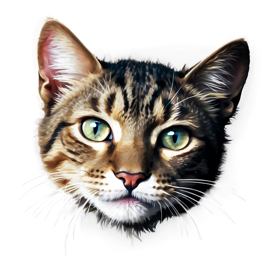 Cat Face Sketch Png Jhw PNG Image