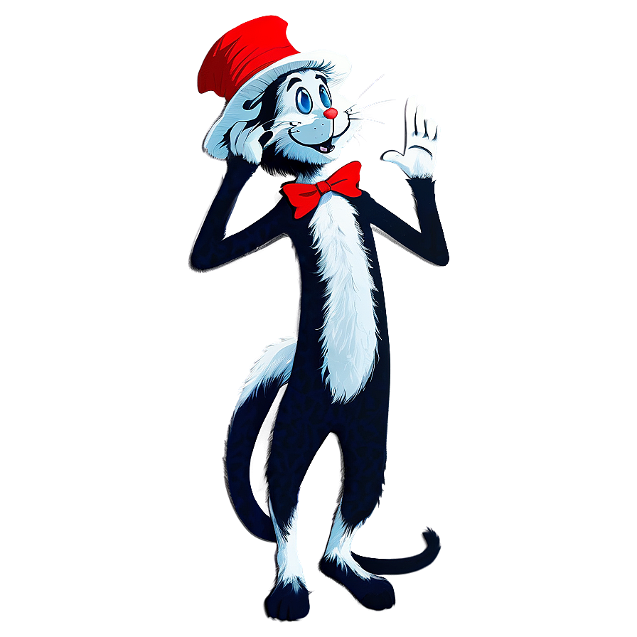 Cat In The Hat Mischief Png Fyr PNG Image