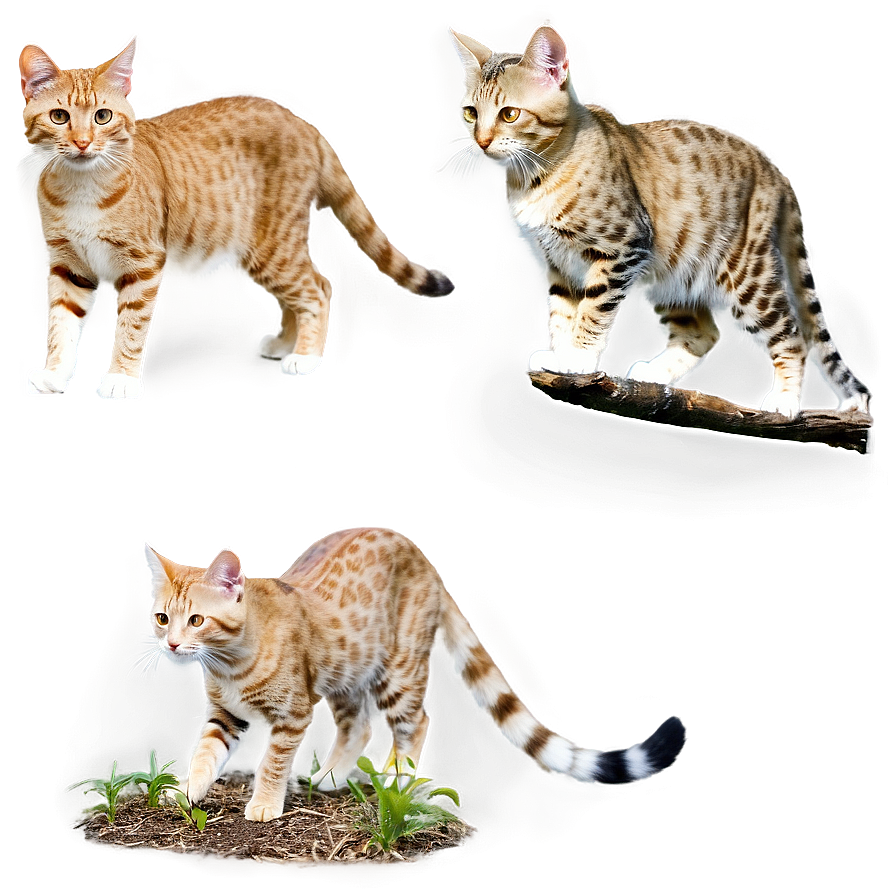 Cat In The Wild Png B PNG Image