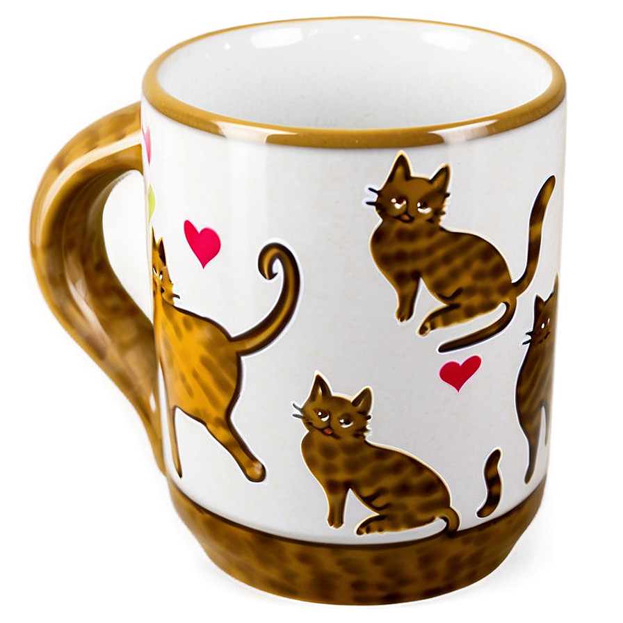 Cat Lover's Mug Png 30 PNG Image