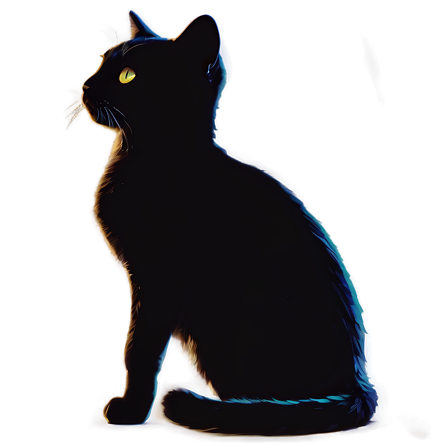 Cat Profile Silhouette Png Ncc PNG Image