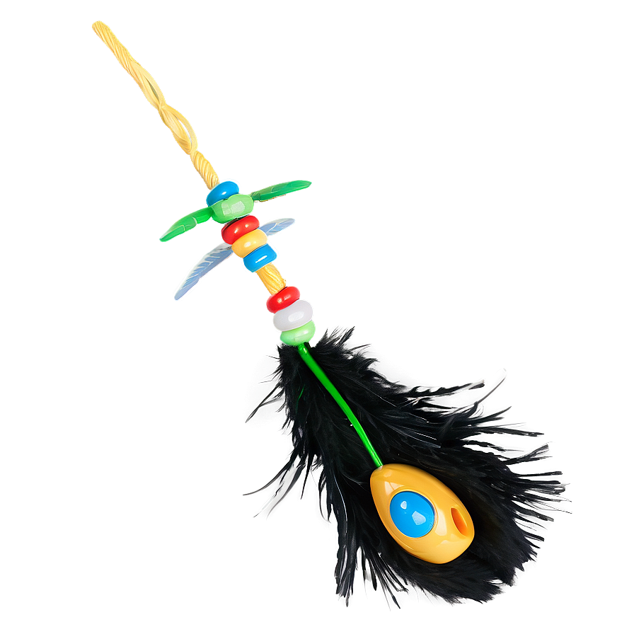 Cat Toy With Feathers Png Ixi PNG Image