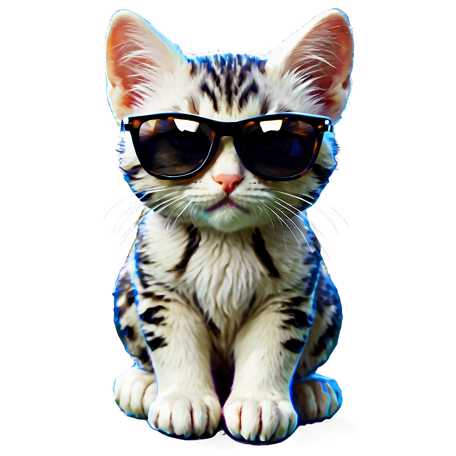 Cat With Sunglasses Png 33 PNG Image