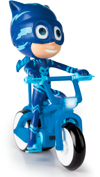 Catboy On Bike P J Masks PNG Image