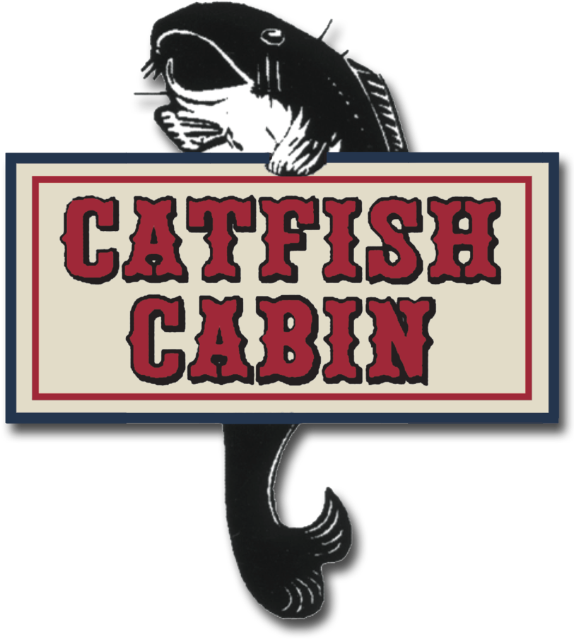 Catfish Cabin Sign Logo PNG Image