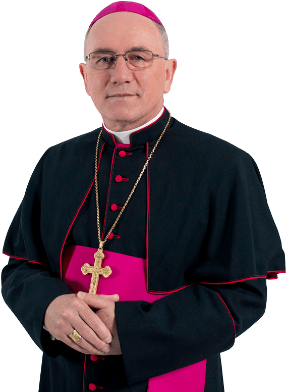 Catholic Bishop Portrait PNG Image