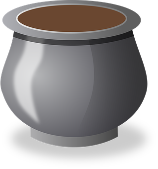 Cauldron Cartoon Vector PNG Image