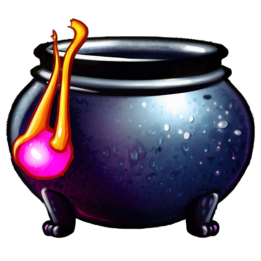 Cauldron With Potion Png 05242024 PNG Image