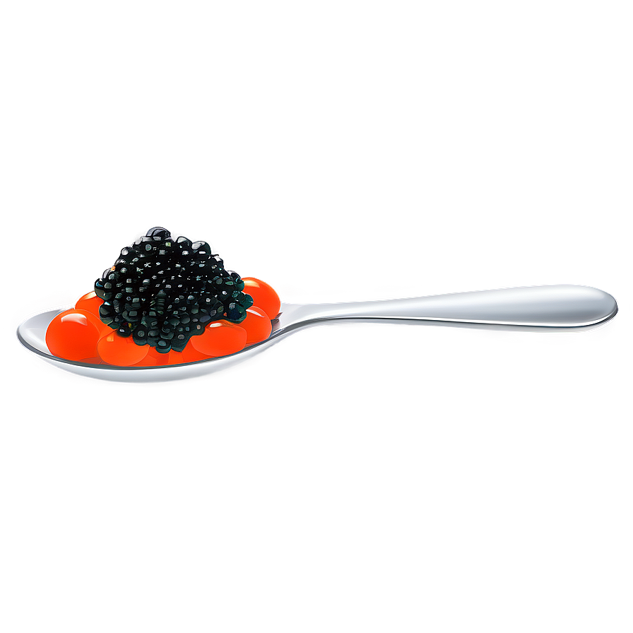 Caviar On Spoon Png 27 PNG Image