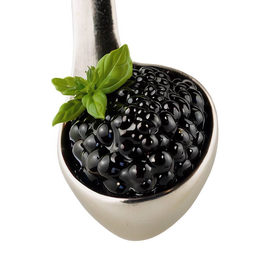 Caviar Spoonful Png 06252024 PNG Image