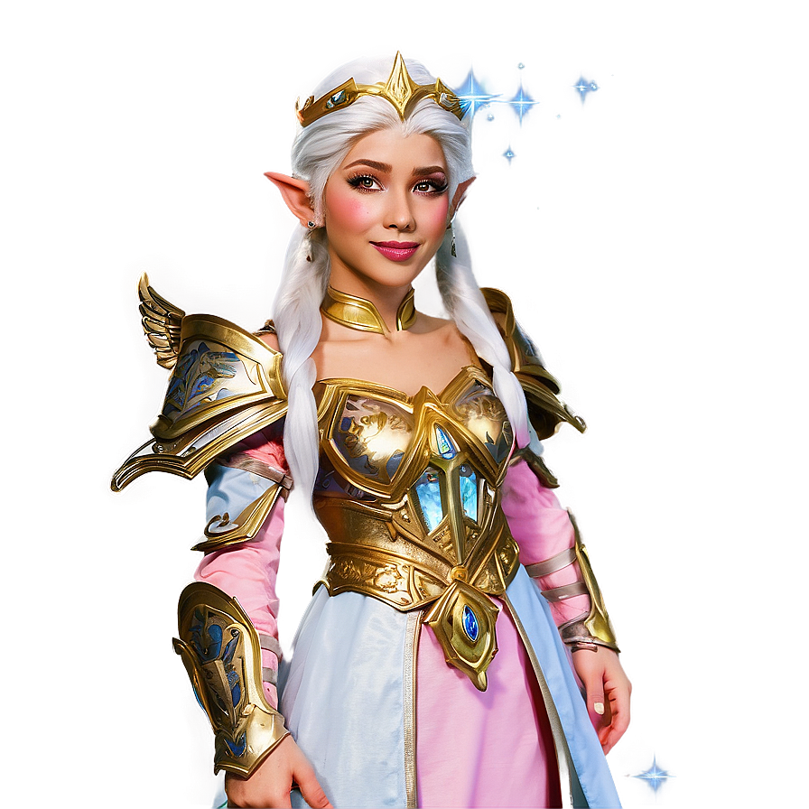 Celestial Elf Princess Png 05232024 PNG Image