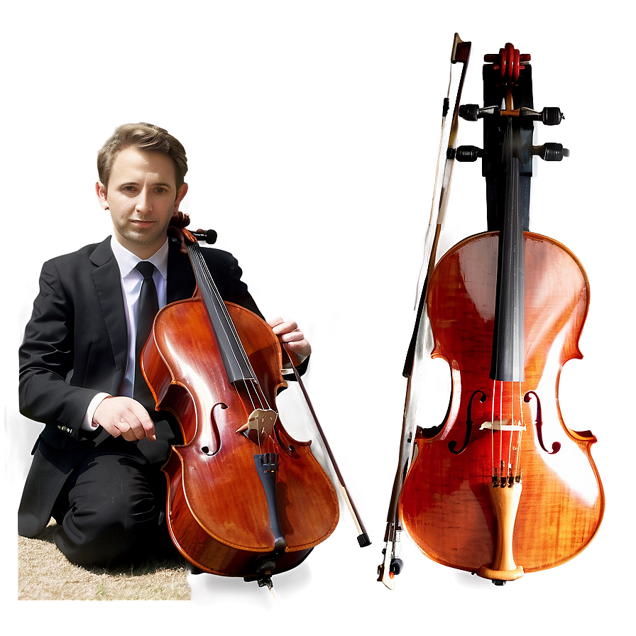 Cello And Violin Duo Png Iby34 PNG Image