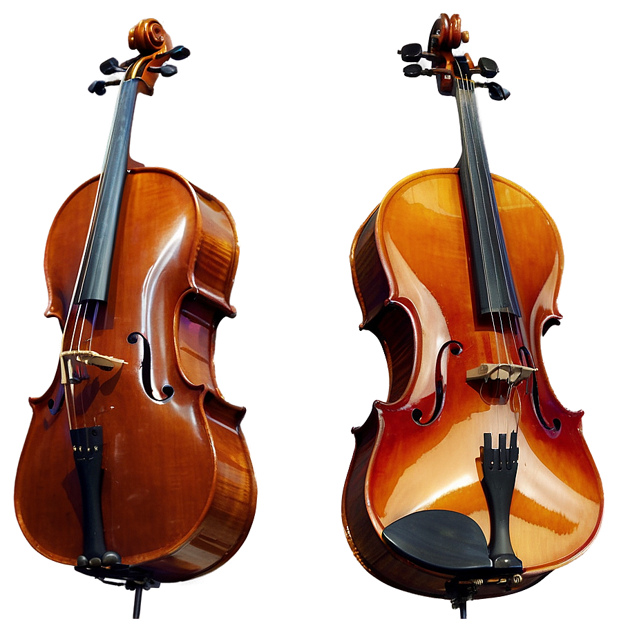 Cello And Violin Duo Png Pwa49 PNG Image