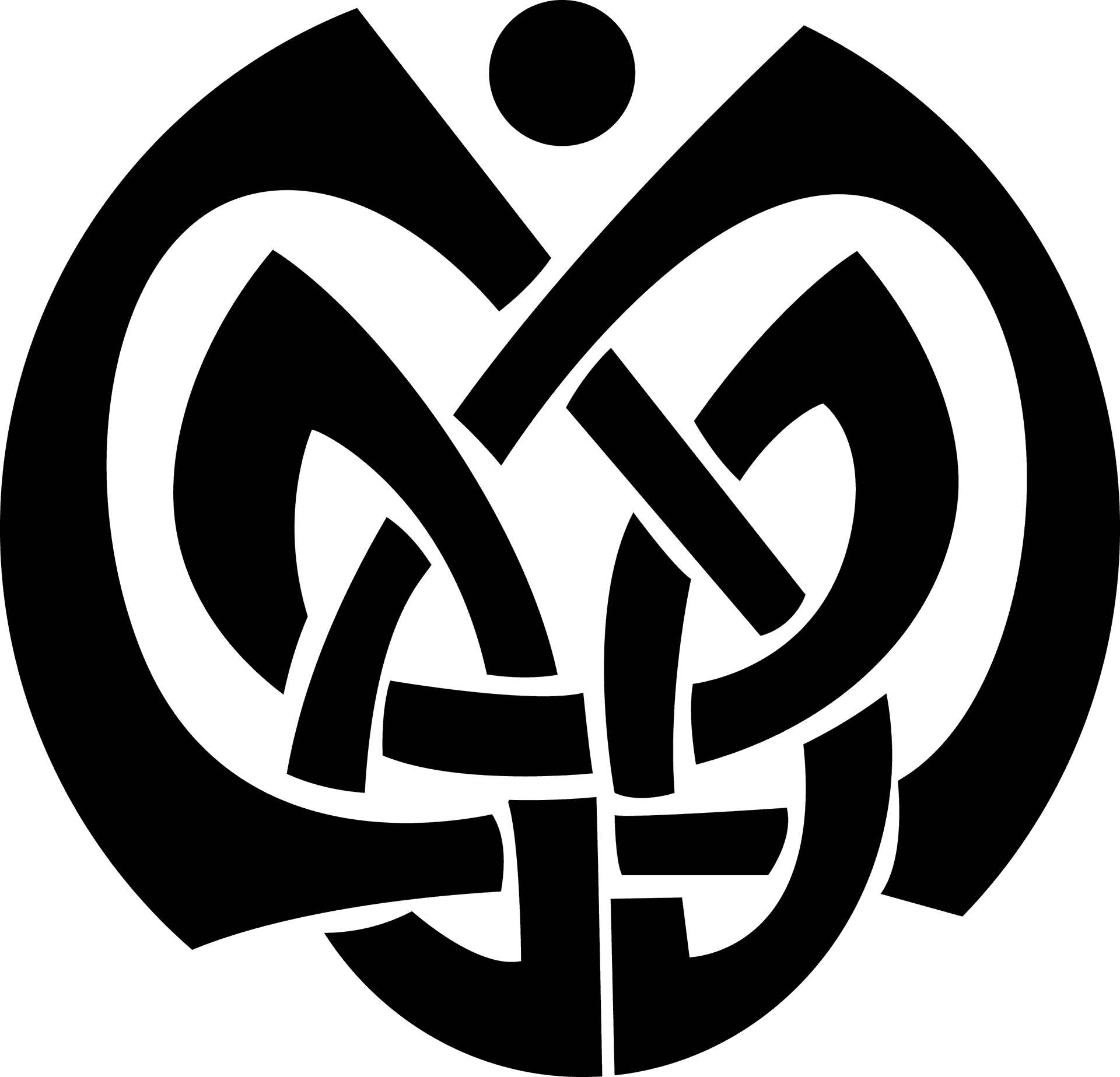 Celtic Knot Design Graphic PNG Image