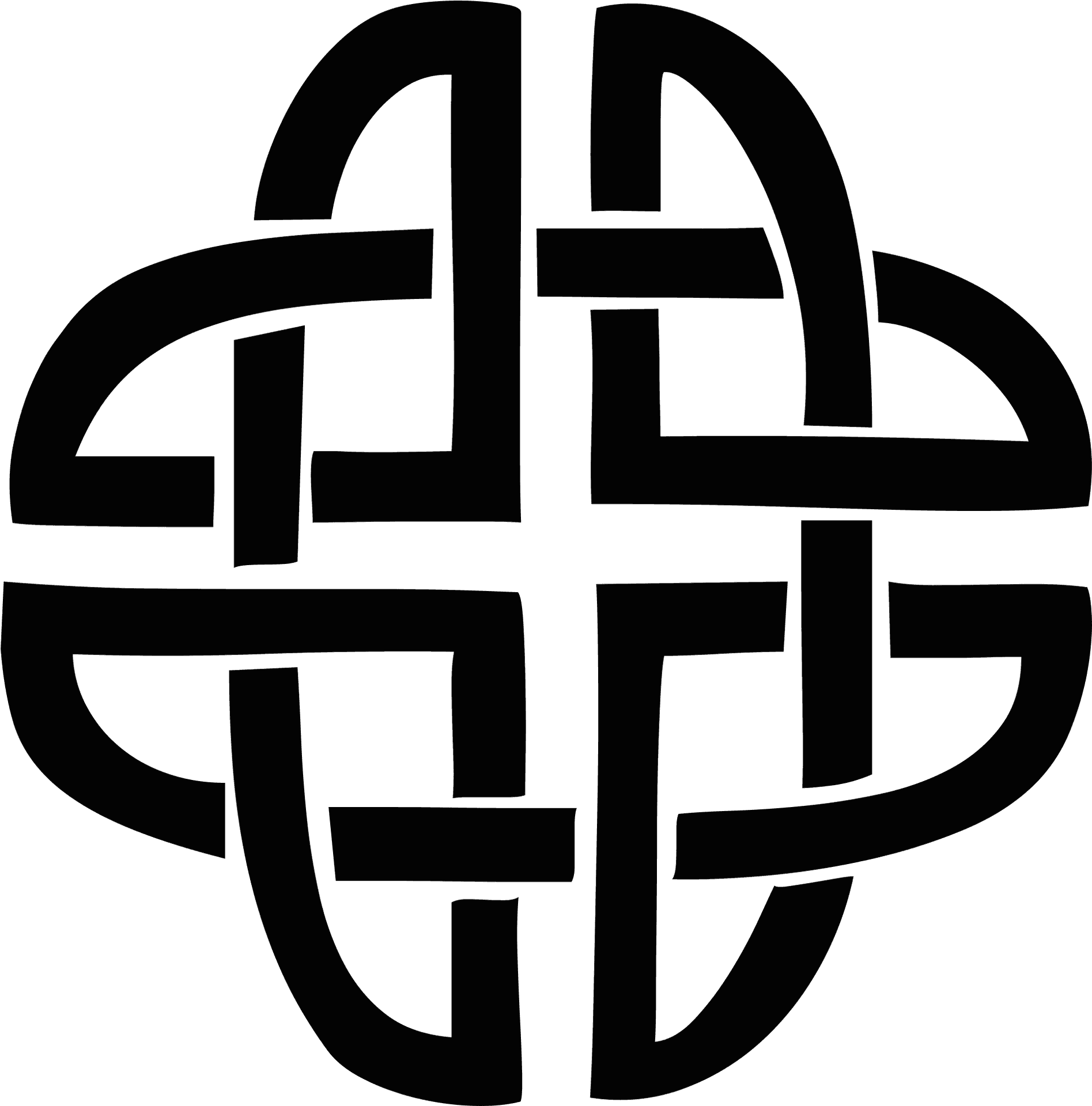 Celtic Knot Design Graphic PNG Image