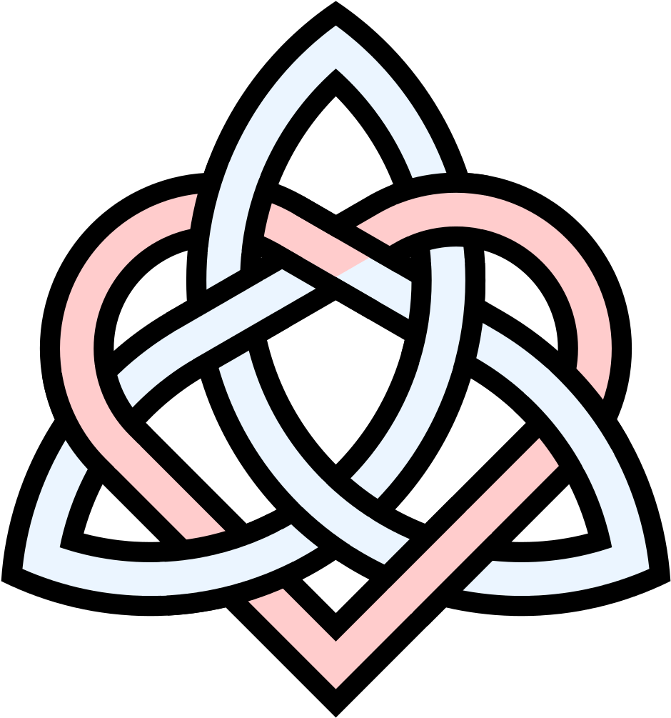 Celtic Knot Design PNG Image