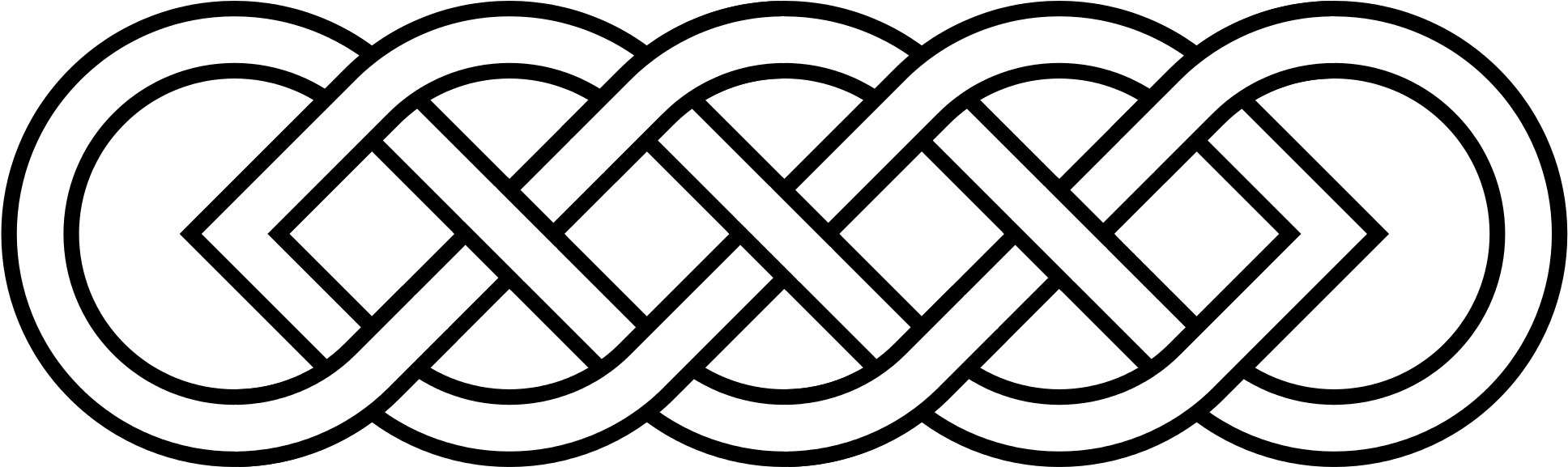 Celtic Knot Design PNG Image