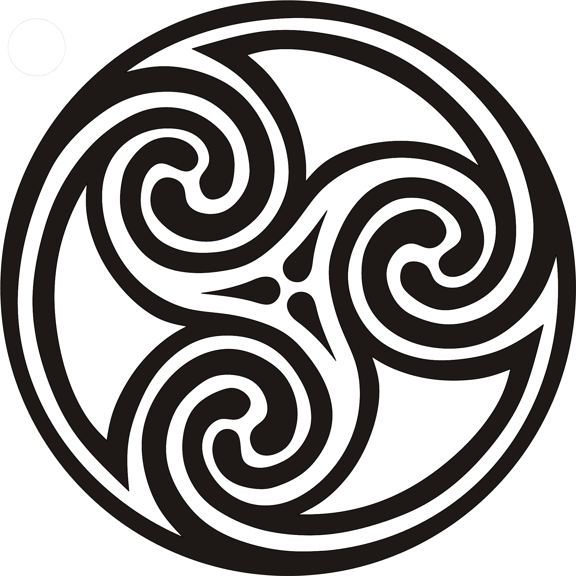 Celtic Knot Design Symbol PNG Image