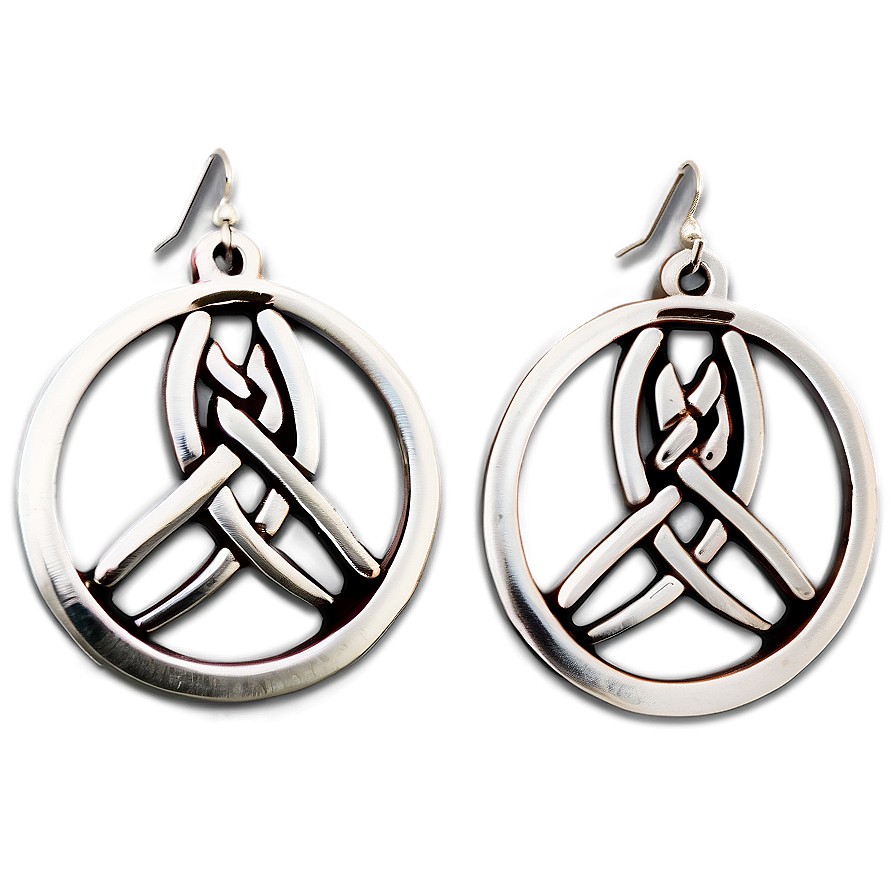 Celtic Knot Earring Png 05252024 PNG Image