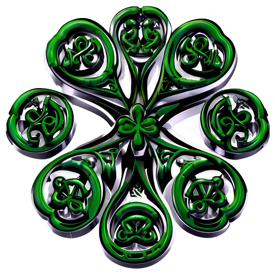 Celtic Shamrock Design Png 88 PNG Image