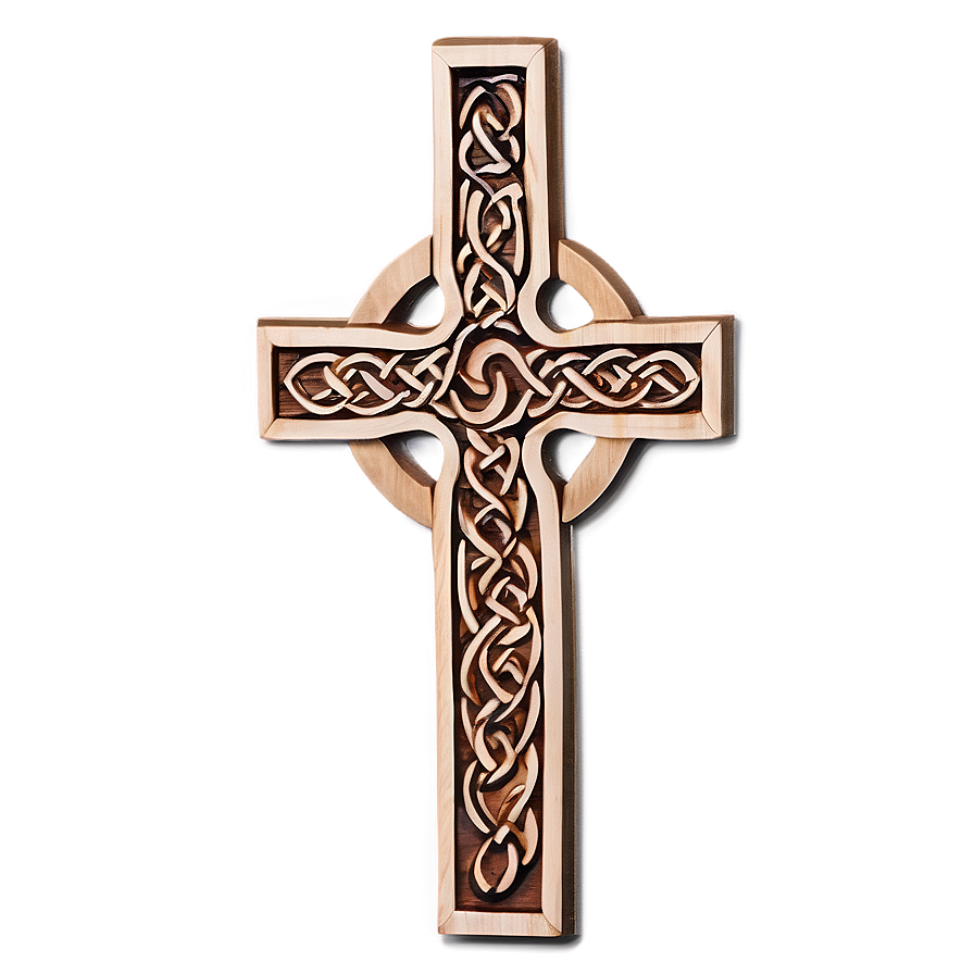 Celtic Wooden Cross Png Xbd75 PNG Image