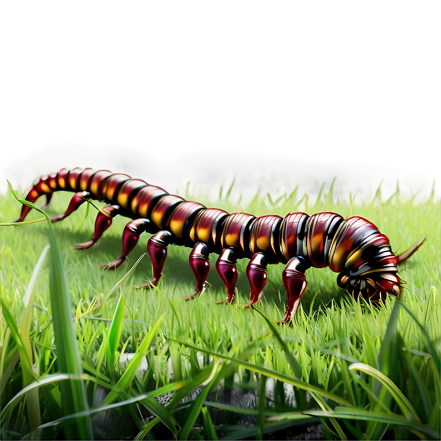 Centipede In Grass Png Tdo29 PNG Image