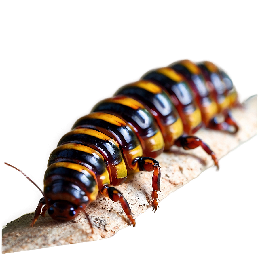 Centipede In Natural Habitat Png 5 PNG Image