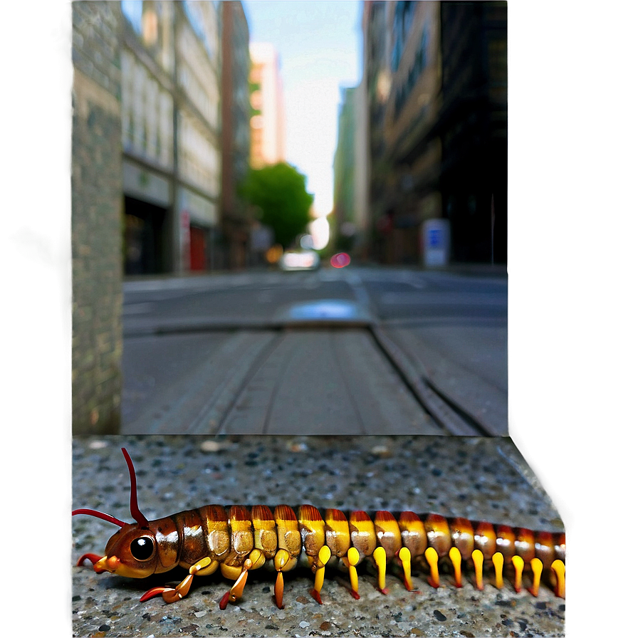 Centipede In Urban Environment Png 58 PNG Image