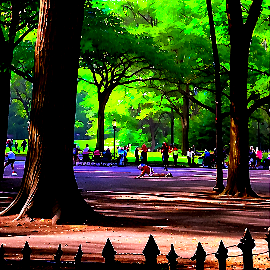 Central Park New York City Png Mrv PNG Image