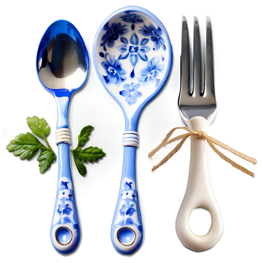 Ceramic Serving Utensils Png Kft57 PNG Image