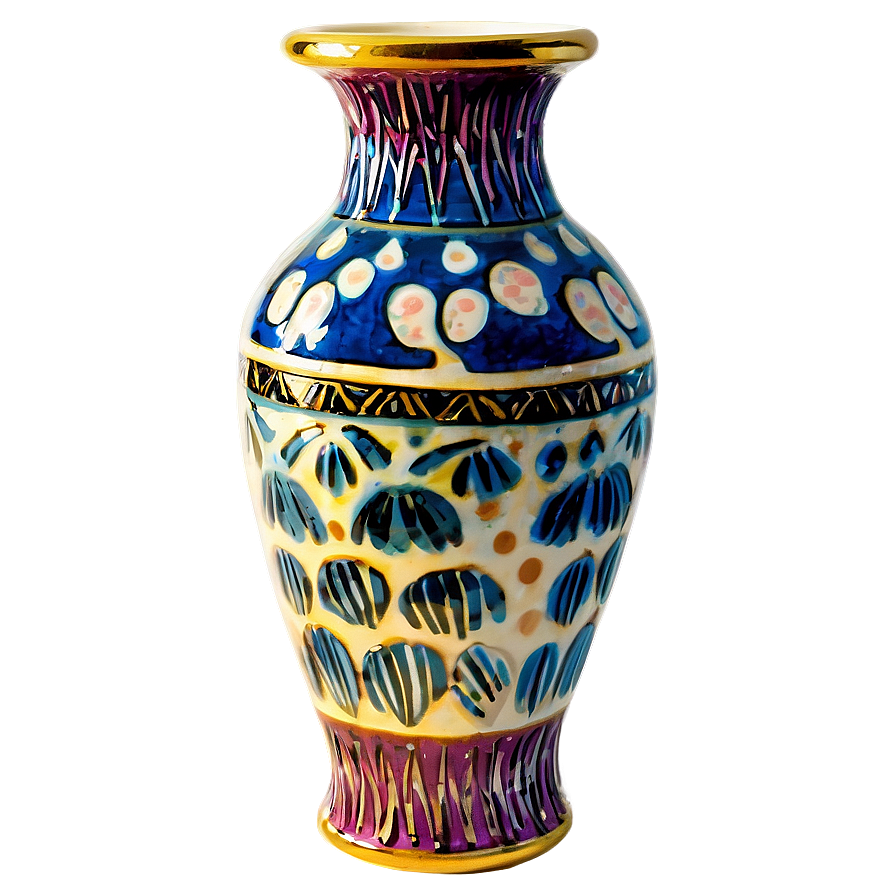 Ceramic Vase Png 05252024 PNG Image