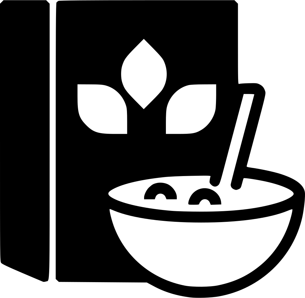 Cereal Bowland Box Icon PNG Image