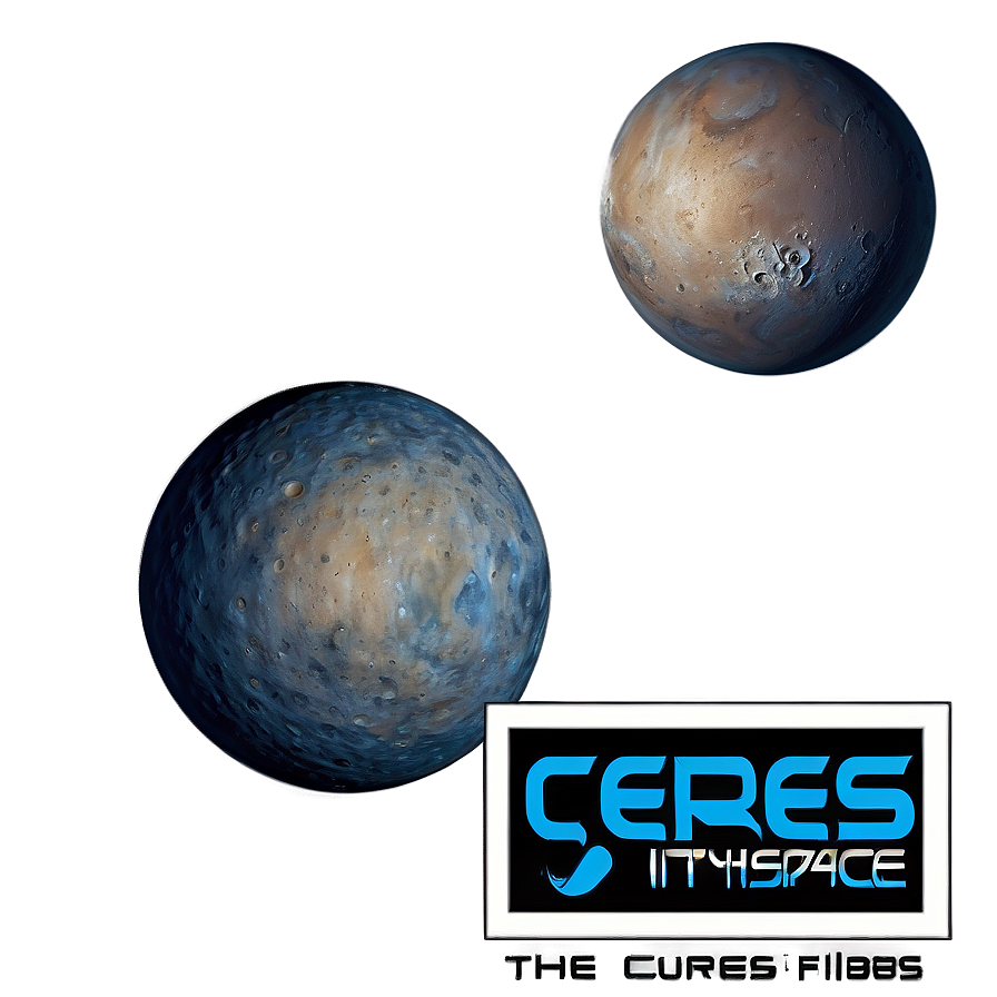 Ceres In Space Graphic Png Dtt PNG Image