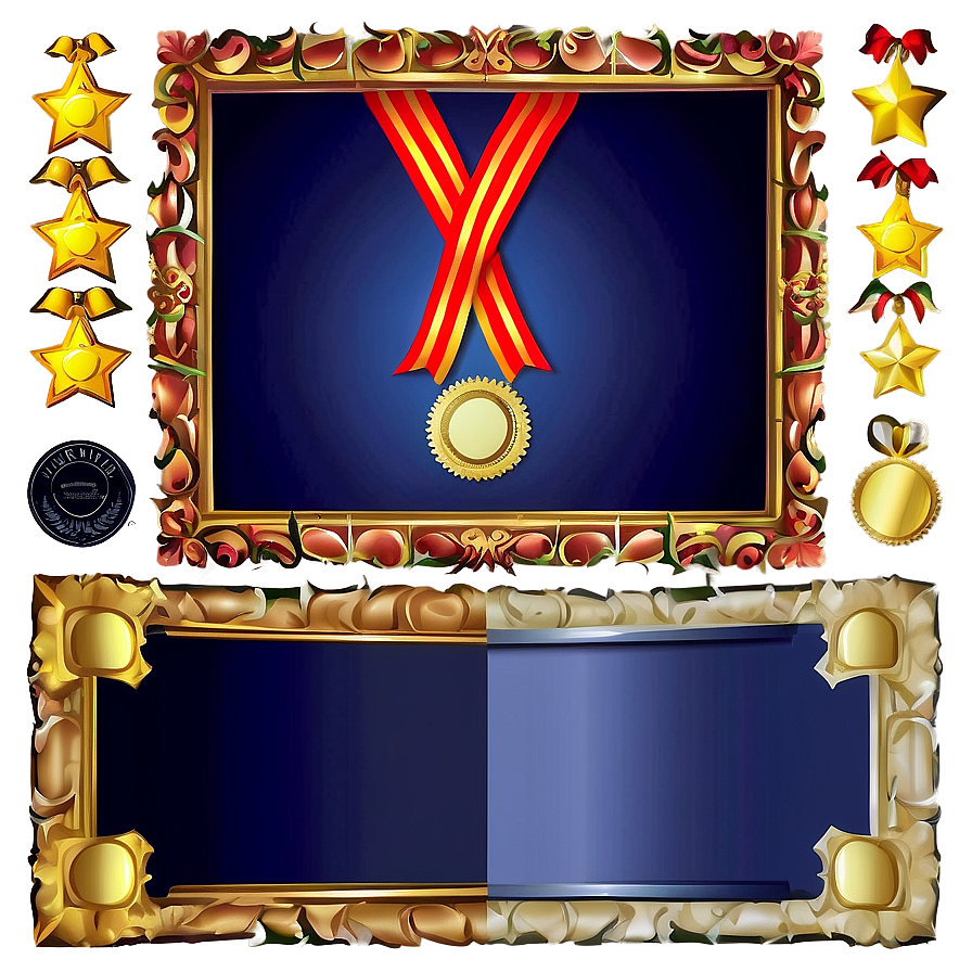 Certificate Frame Collection Png 44 PNG Image