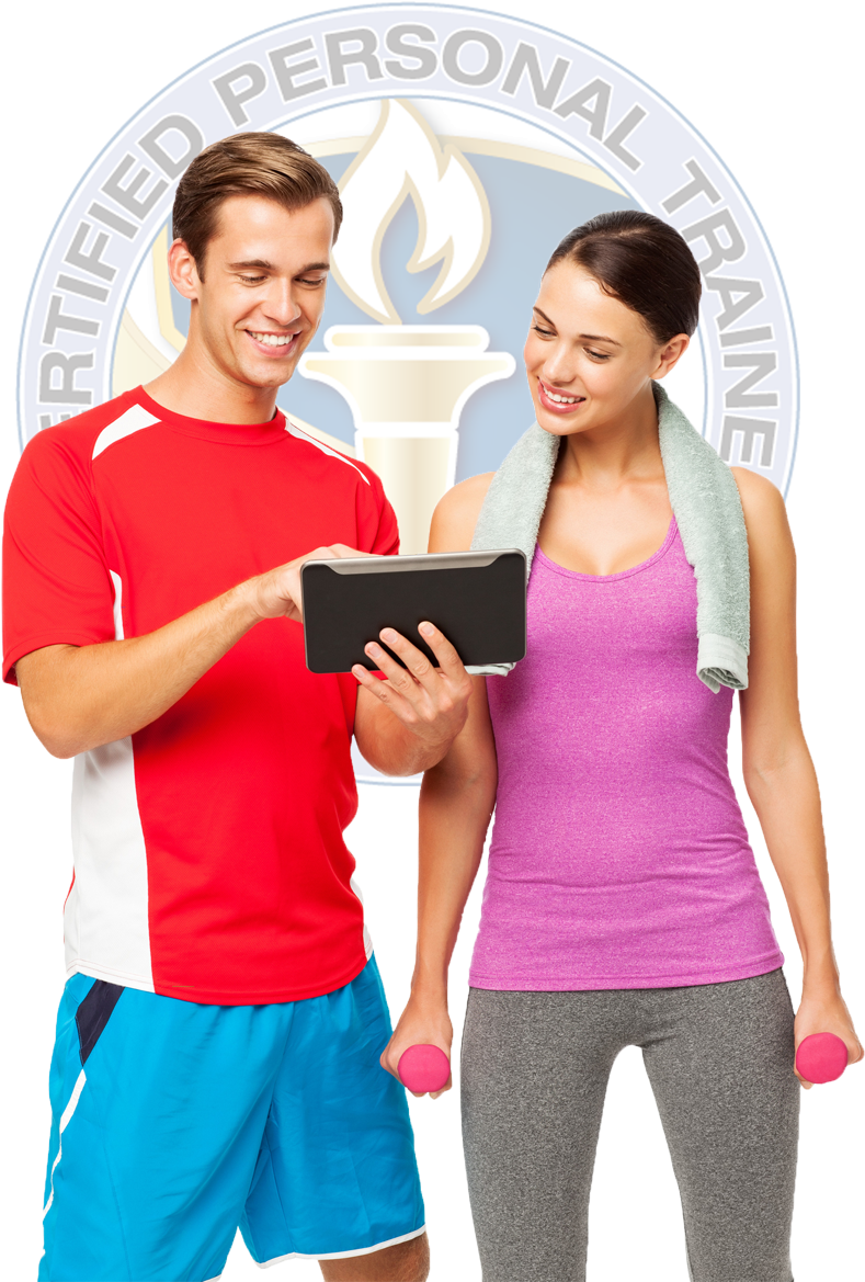 Certified Personal Trainer Session PNG Image