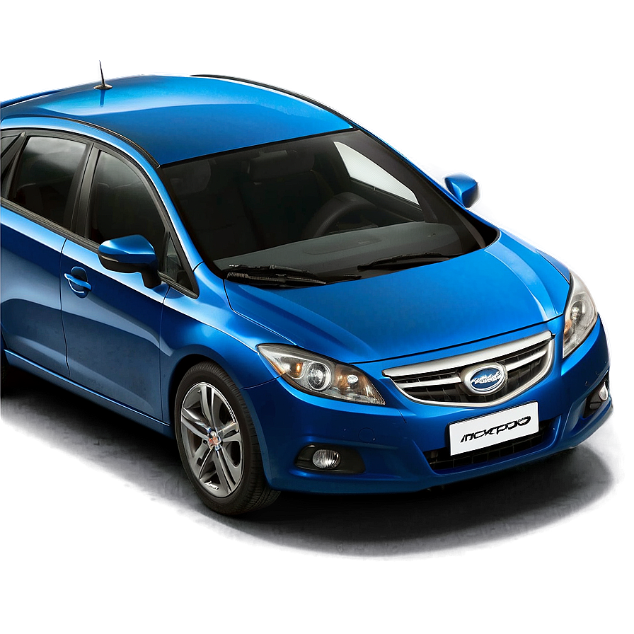 Cerulean Blue Car Render Png 06252024 PNG Image