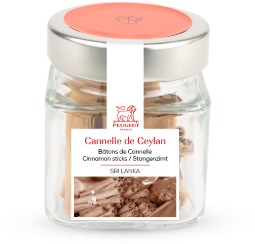 Ceylon Cinnamon Sticksin Glass Jar PNG Image