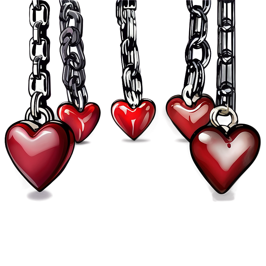 Chain Of Hearts Png 21 PNG Image