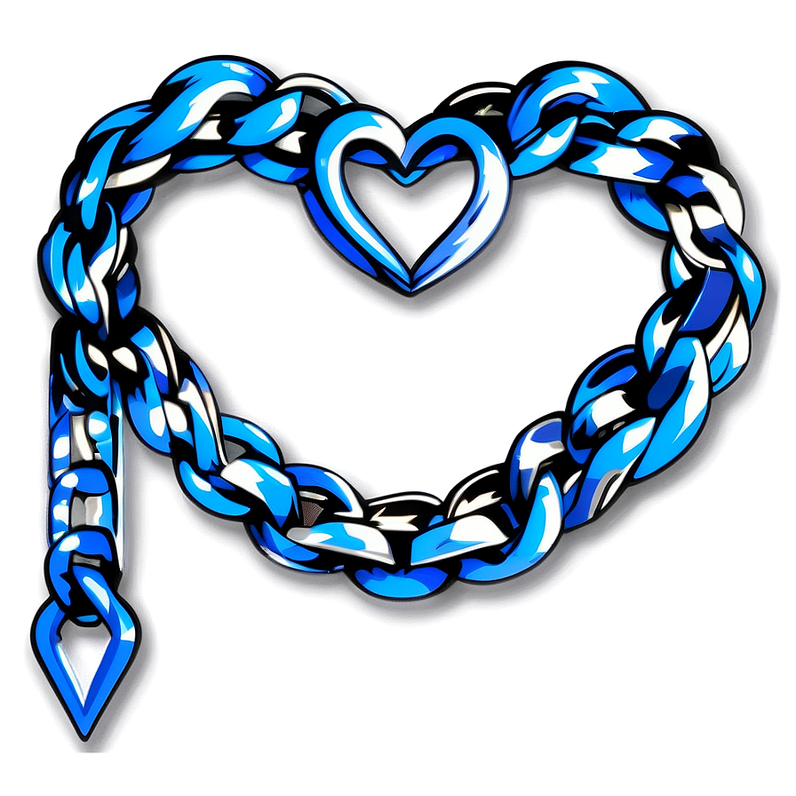 Chain Of Hearts Png Bcq50 PNG Image