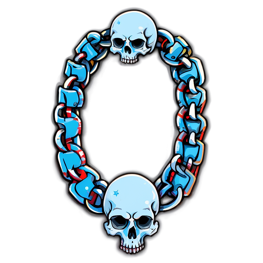 Chain Of Skulls Png 39 PNG Image