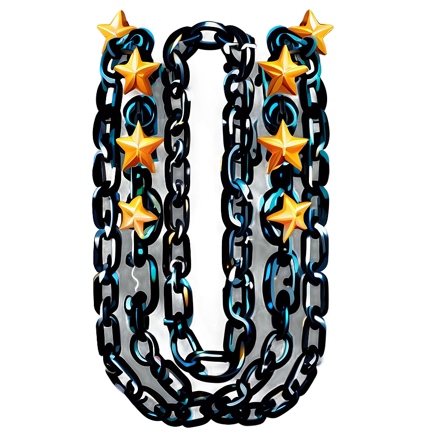 Chain Of Stars Png 05042024 PNG Image