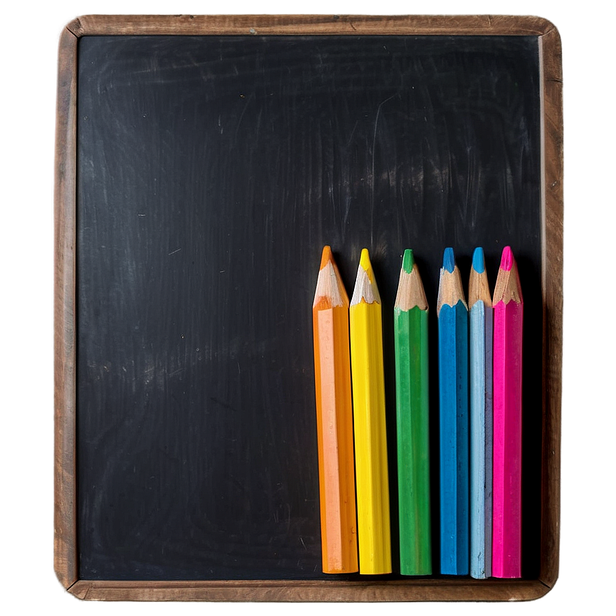 Chalkboard Border Png Yxr PNG Image