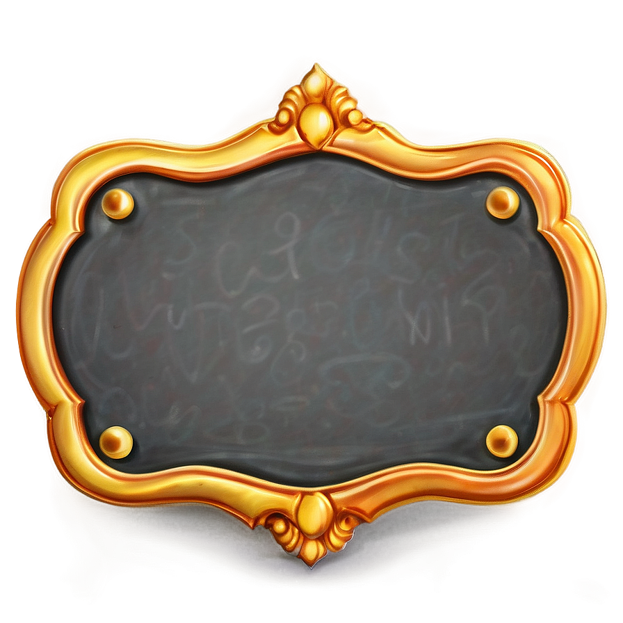 Chalkboard Label Png Vpi PNG Image