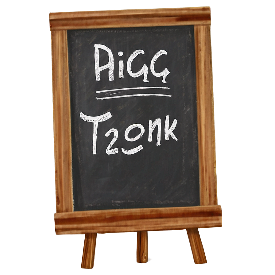 Chalkboard Style 123 Png Qxi PNG Image